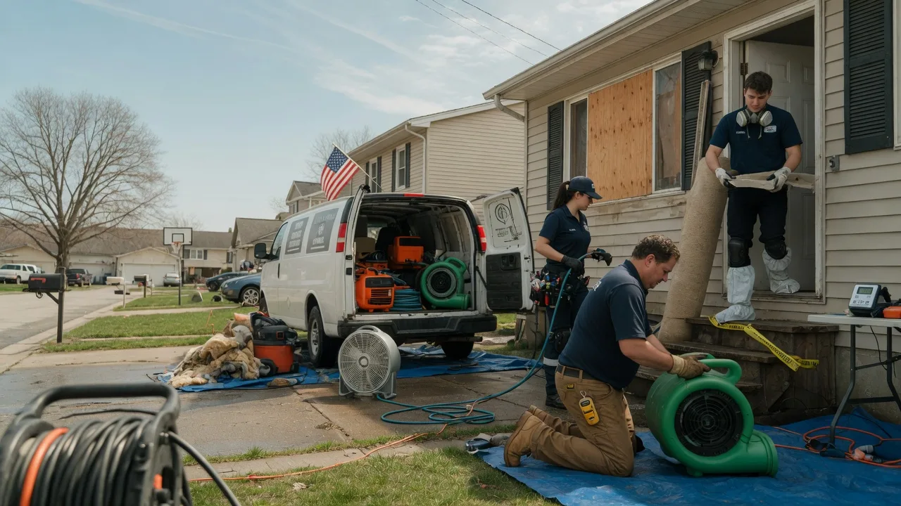 Water Damage Restoration in Fairfax, MN near me